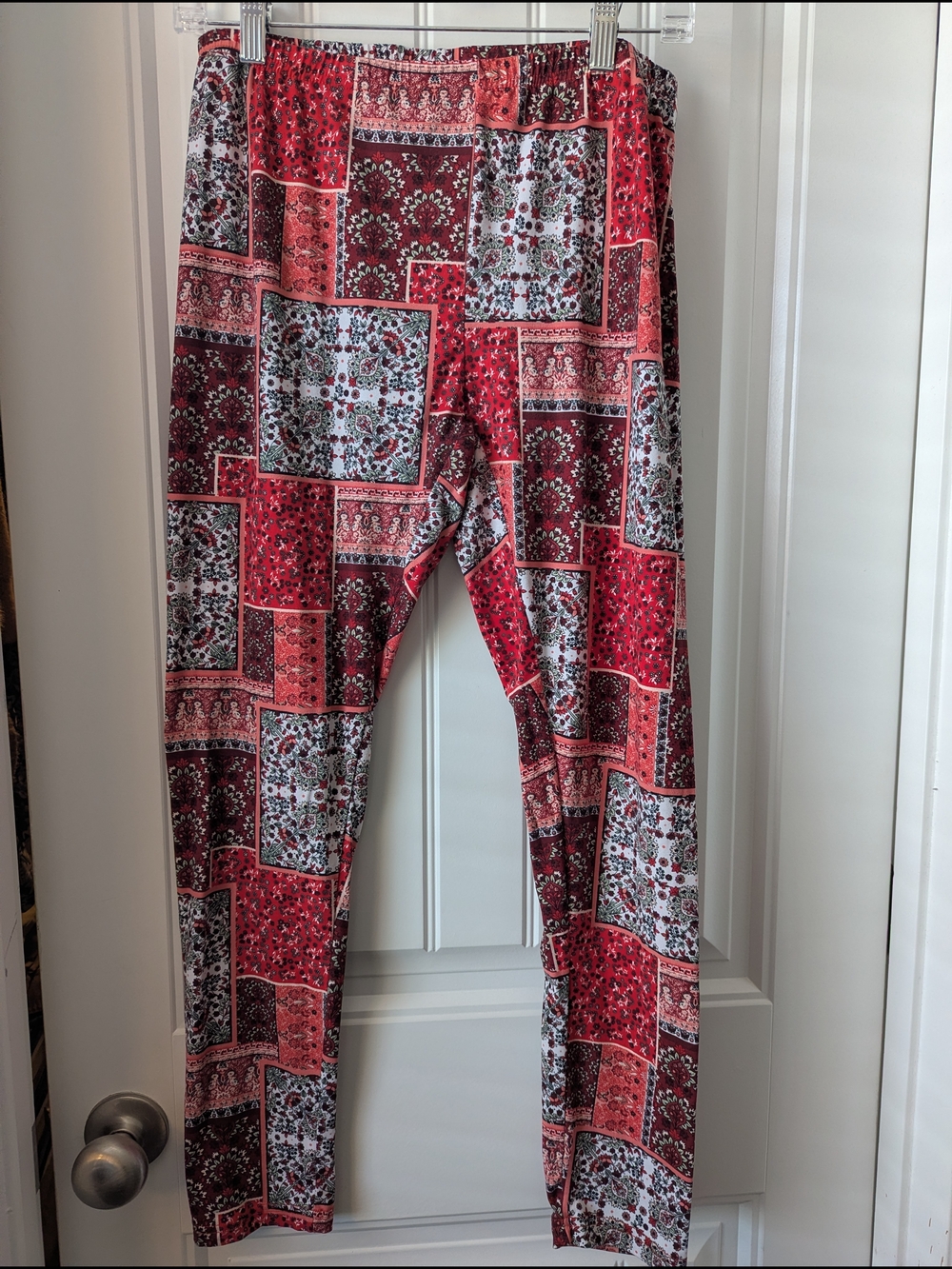Bobbie Brooks Floral Patchwork Leggings